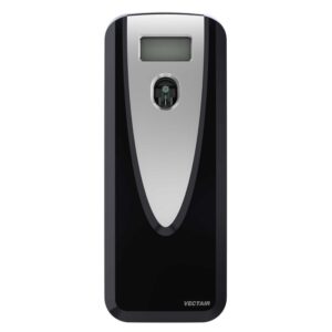 Vectair Systems 100 ML digitale luchtverfrisser zwart/chroom